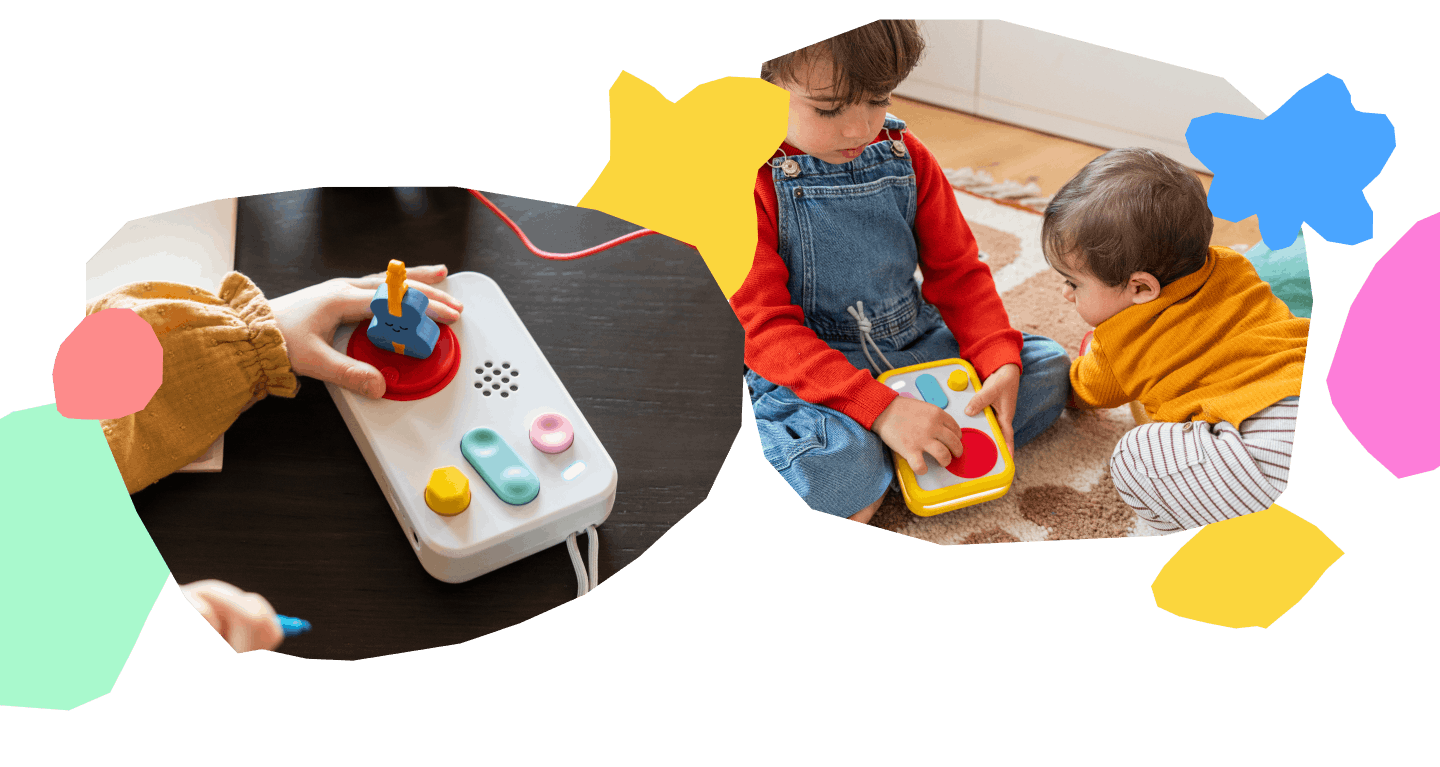 Kinderen luisteren samen naar verhalen op de FABA+ Verhalenverteller